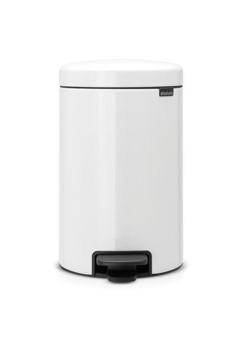 ODPADKOVÝ KOŠ 12 l - bílá, Design, kov/plast (25,1/41,1/33,8cm) - Brabantia