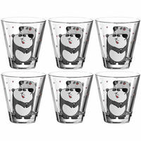 KINDER-GLÄSERSET Bambini 6-teilig  - Transparent, Trend, Glas (8,50/9,00/8,50cm) - Leonardo
