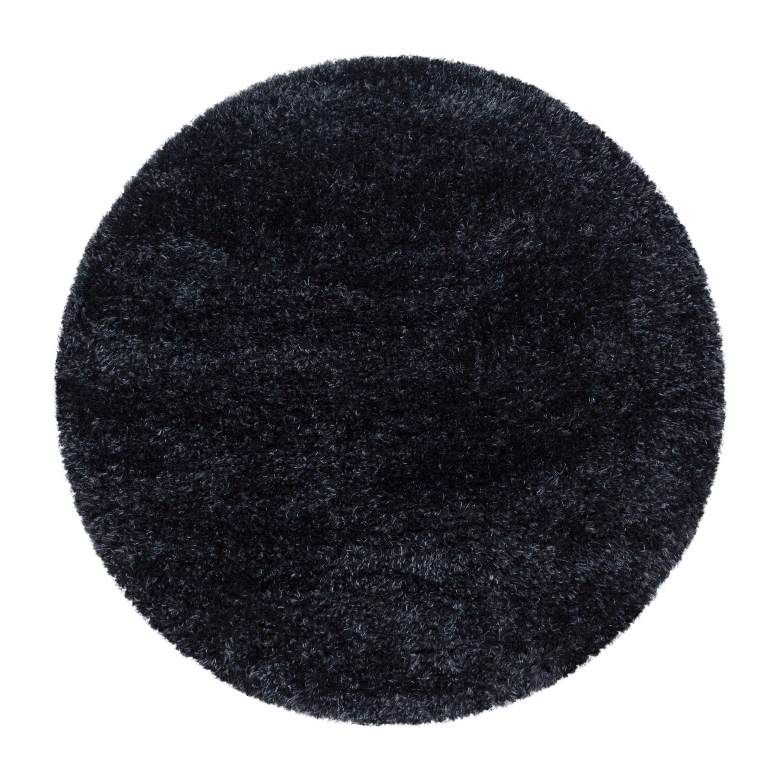 HOCHFLORTEPPICH Schwarz - Schwarz, Basics, Textil (80cm) - Novel