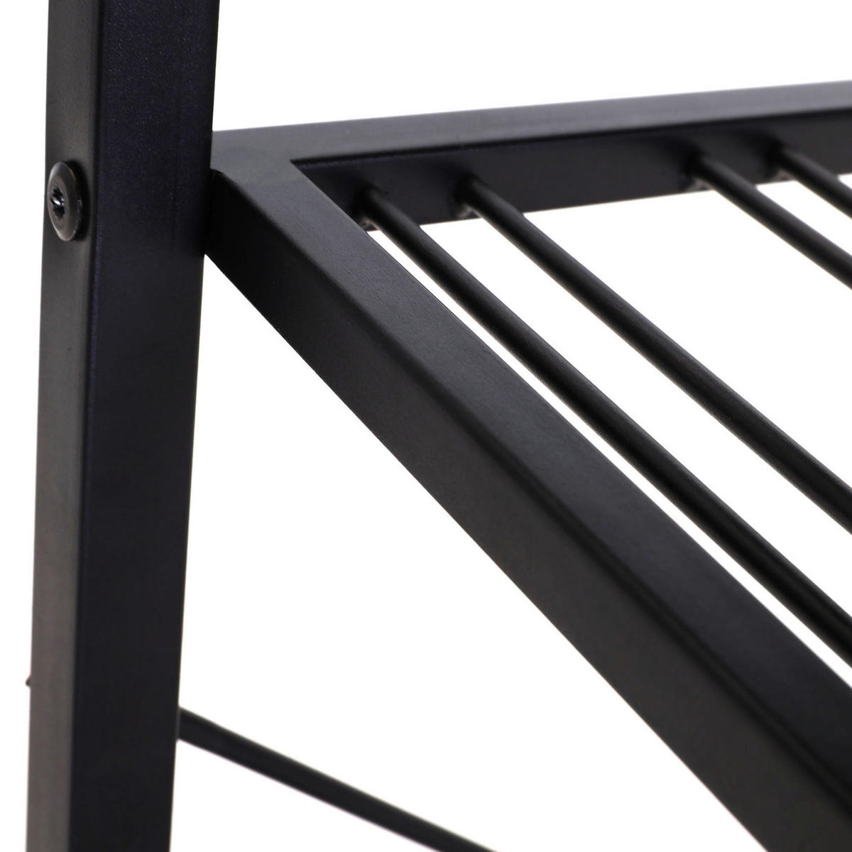 WEINREGAL 47/118/35 cm  - Anthrazit/Schwarz, Trend, Metall (47/118/35cm) - Livetastic