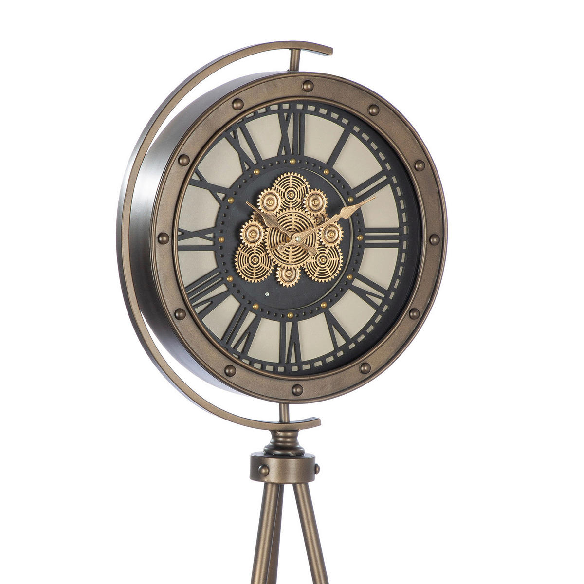 STANDUHR HERITAGE  - Kupferfarben, Basics, Metall (42/163/45cm)