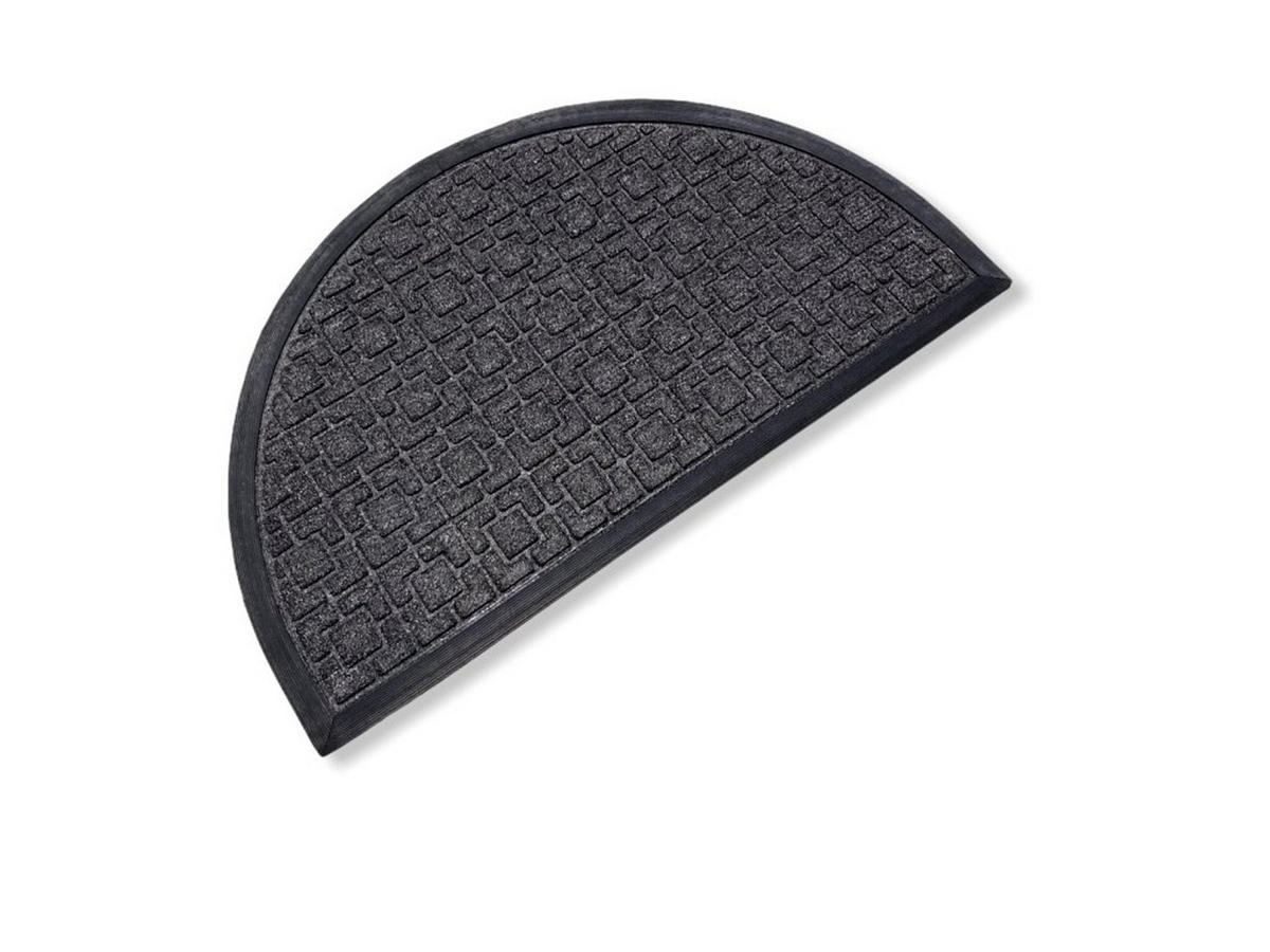DVEŘNÍ ROHOŽKA, 40/60 cm - šedá, Basics, textil (40/60cm)