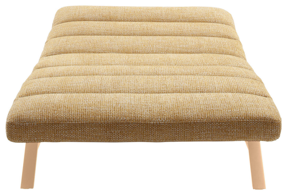RELAXLIEGE Chenille Gelb  - Gelb/Orange, Design, Textil/Metall (120/54-113/158-198cm) - Pure Home Lifestyle