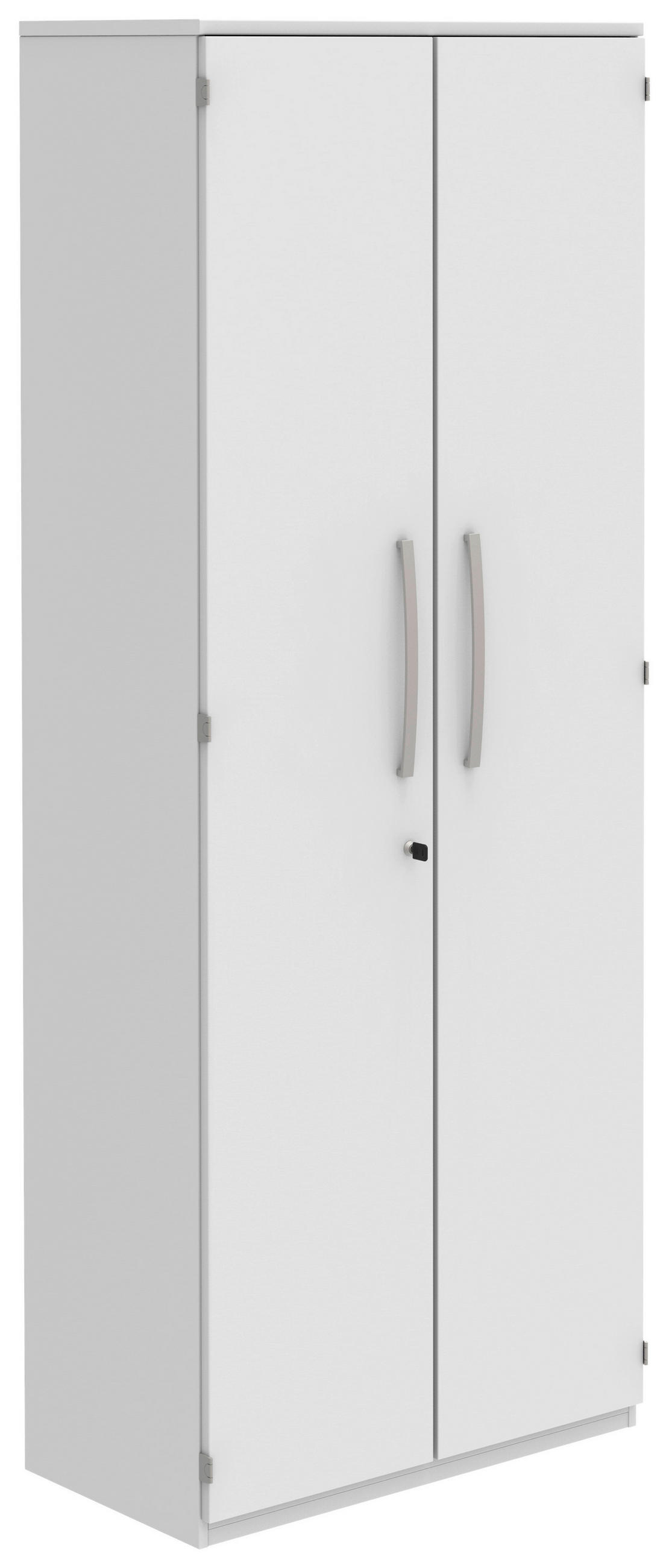 AKTENSCHRANK Weiß  - Weiß, KONVENTIONELL, Holzwerkstoff (80/217,4/43cm) - Moderano
