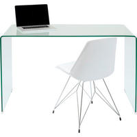 PISAĆI STOL  prozirno  staklo  - prozirno, Trend, staklo (125/60/78cm) - Kare-Design