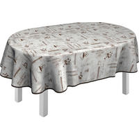 TISCHDECKE MILANO Textil Braun 140/190 cm  - Braun, LIFESTYLE, Textil (140/190cm) - Peyer Syntex