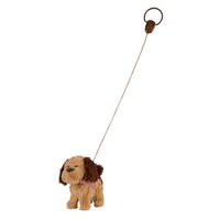 PLYŠÁK - tmavě hnědá/světle hnědá, Trend, textil/plast (24/10/22cm) - My Baby Lou