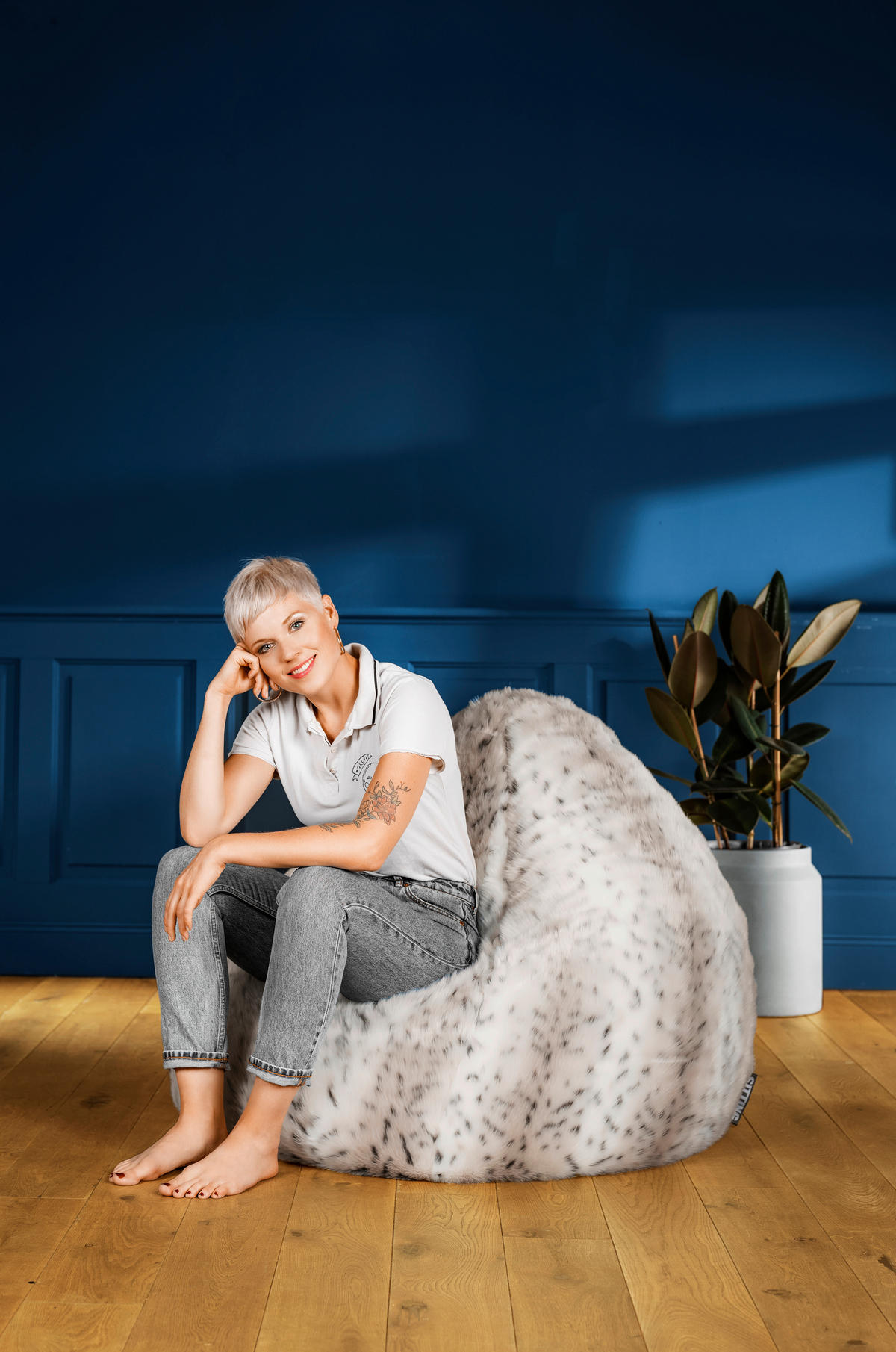 ÜLŐZSÁK 220 l  - szürke, Modern, textil (70/110cm) - Carryhome