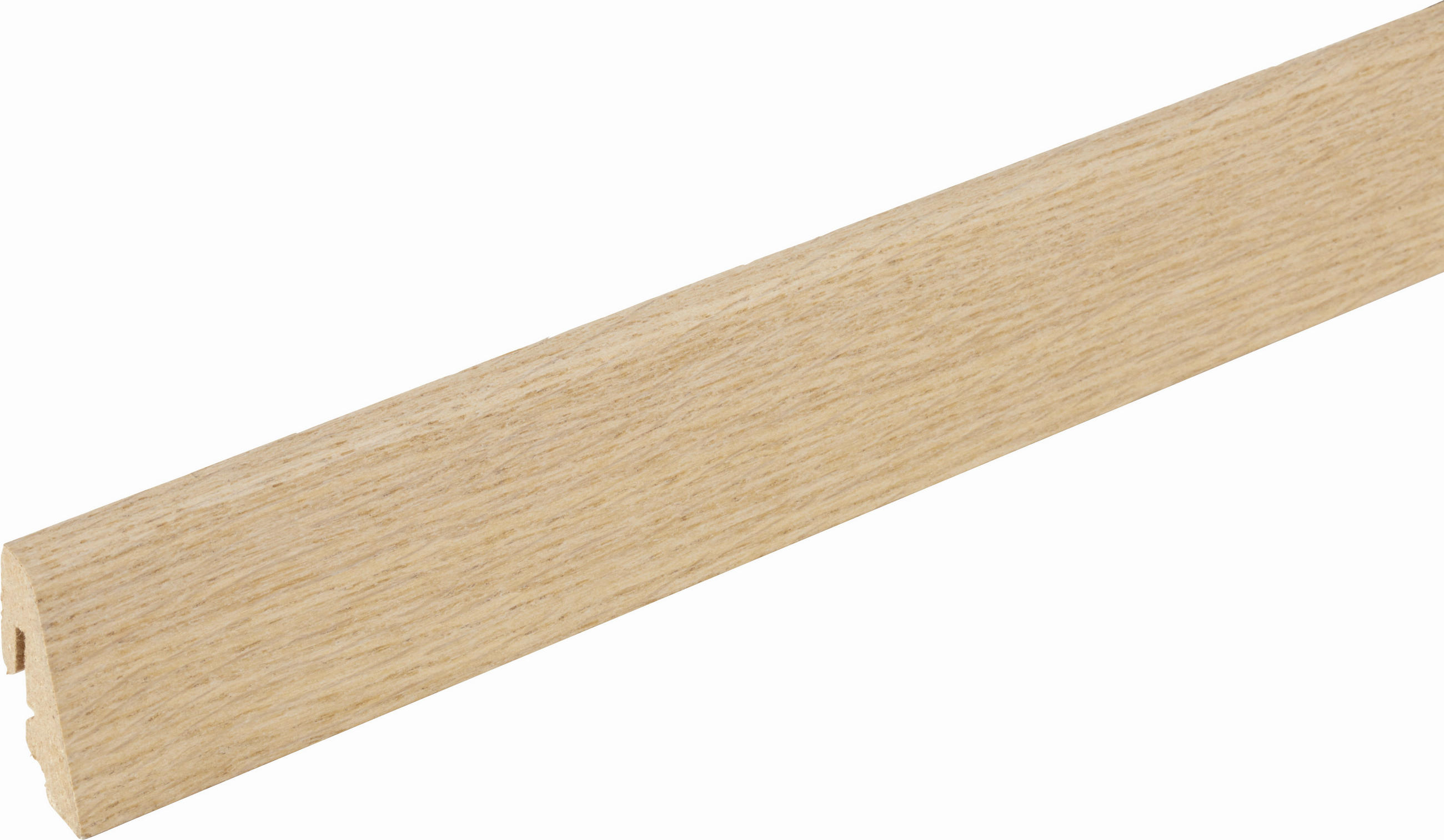 SOCKELLEISTE Eichefarben  - Eichefarben, Basics, Holz (240/3,85/1,9cm) - Homeware