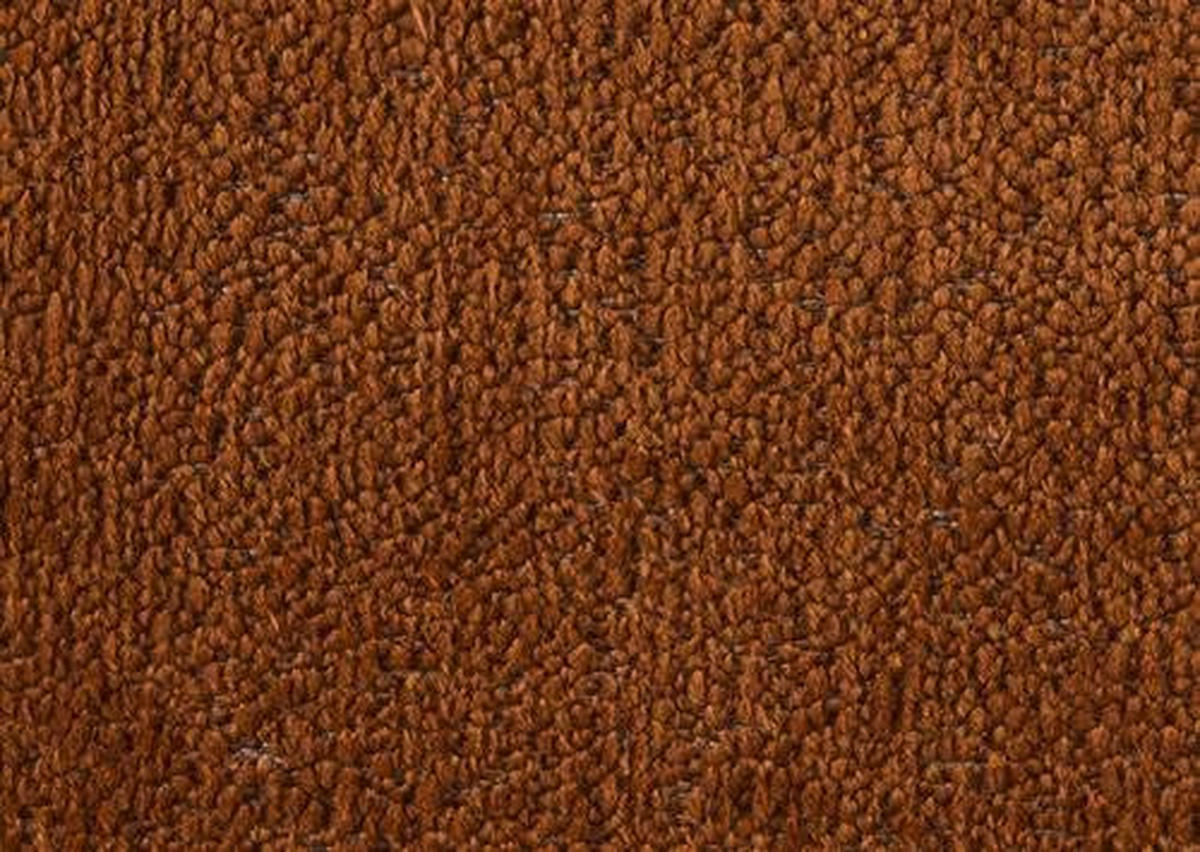 SESSEL Chenille, Mikrofaser Cognac  - Cognac/Schwarz, Design, Textil/Metall (68/78/76cm) - Johann Jakob