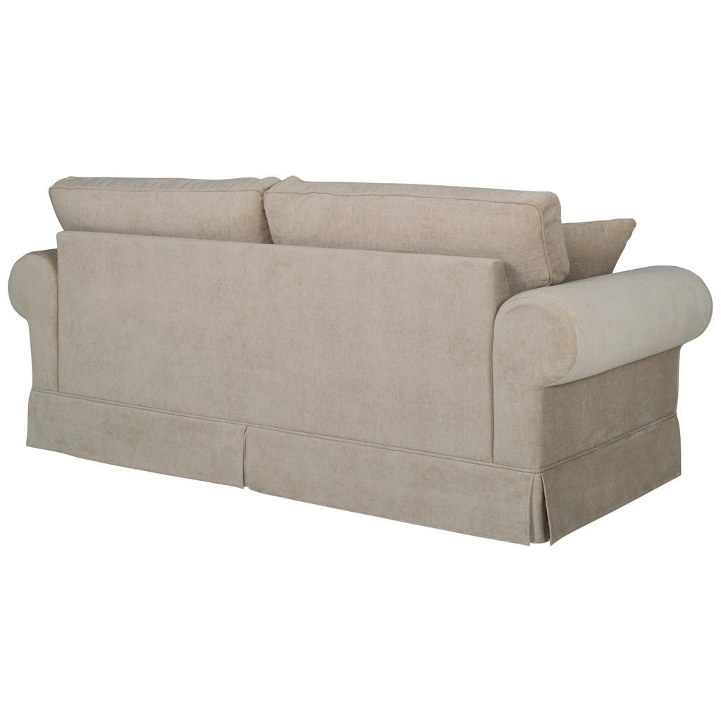 Thumbnail - 3-Sitzer-Sofa, Beige, Textil, Eiche, massiv, 2-Sitzer, Füllung: Kaltschaum,Latex, 222x91x91 cm, Armteil links, rechts, W...