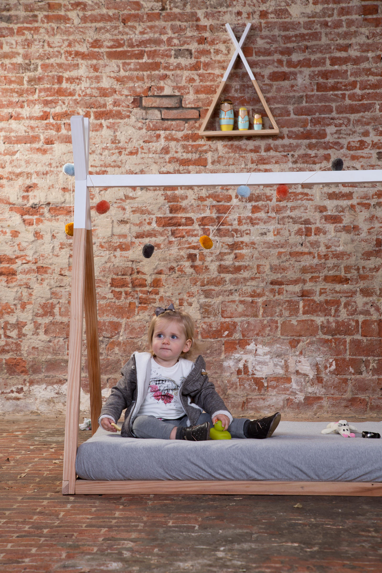 LATTENROST für Tipizeltbett & Hausbett Buche  - Buchefarben, Basics, Holz (70/140cm) - Childhome