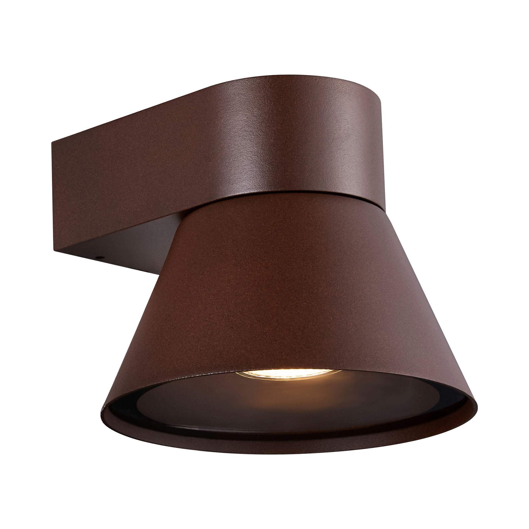 AUßENWANDLEUCHTE Kyklop  17,5 cm  - Rostfarben, Design, Metall (17,5cm) - Nordlux