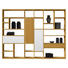 REGALKOMBINATION Holz, Glas Eiche massiv, mehrschichtige Massivholzplatte (Tischlerplatte) Weiß, Eichefarben - Eichefarben/Weiß, Design, Glas/Holz (283/219/28cm) - Team 7 REGALKOMBINATION Holz, Glas Eiche massiv, mehrschichtige Massivholzplatte (Tischlerplatte) Weiß, Eichefarben - Eichefarben/Weiß, Design, Glas/Holz (283/219/28cm) - Team 7