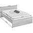 BETT 140/200 cm - Sonoma Eiche, Design, Holzwerkstoff (140/200cm) - CARRYHOME