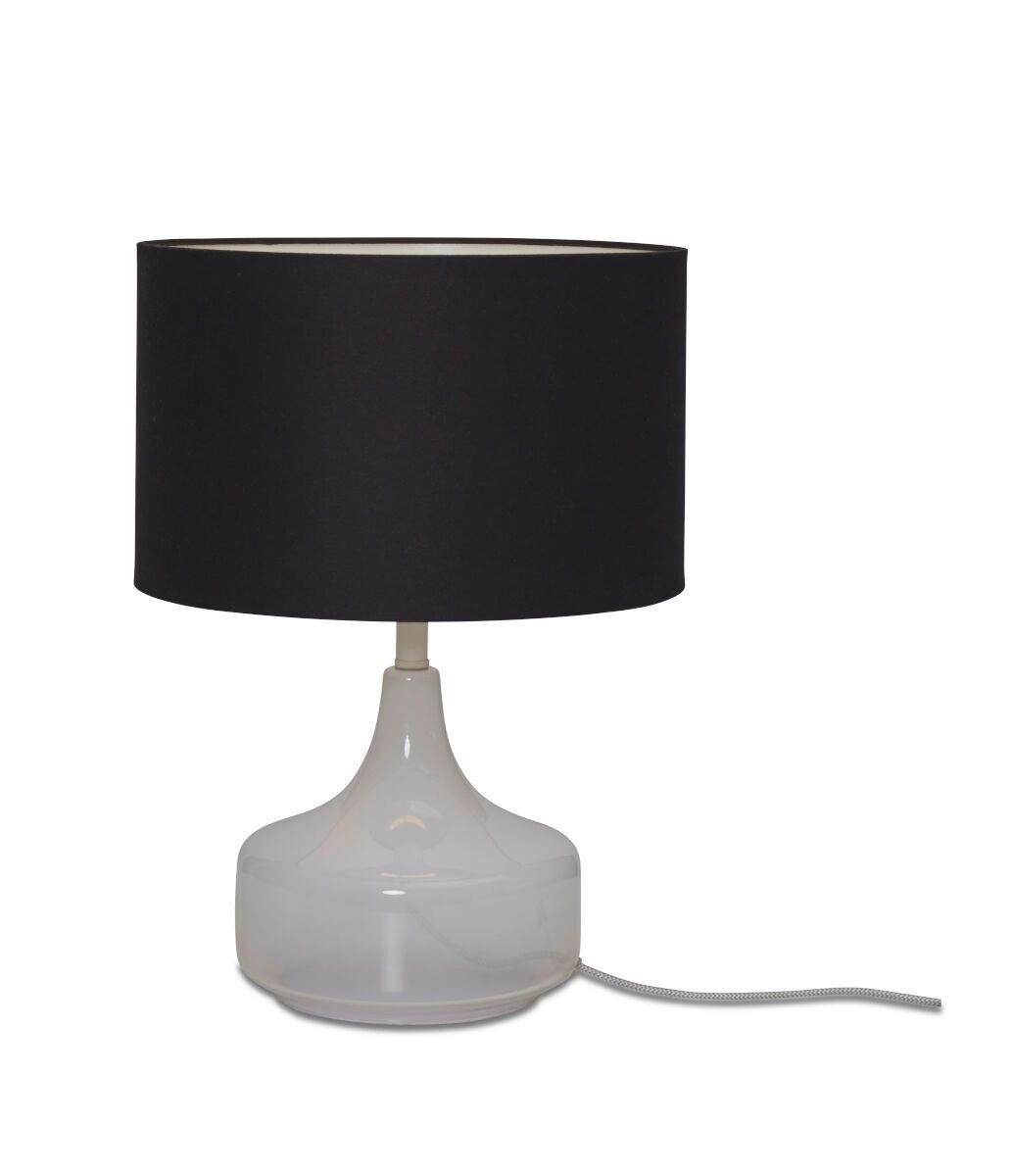 BORDSLAMPA 32/46 cm - svart, Trend, textil (32/46cm) - It's about Romi