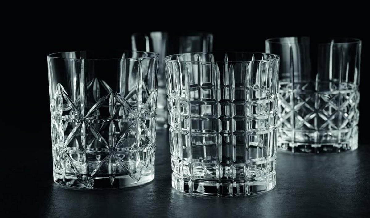 SADA POHÁROV NA WHISKY 4 ks - Konventionell, sklo (345ml) - Nachtmann