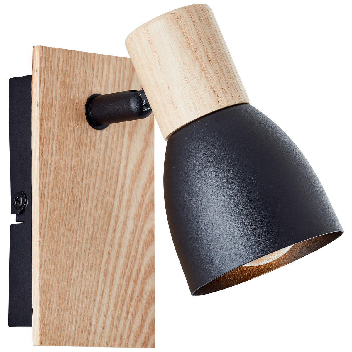 STRAHLER - Schwarz/Naturfarben, Basics, Holz/Metall (14/7cm) - Brilliant