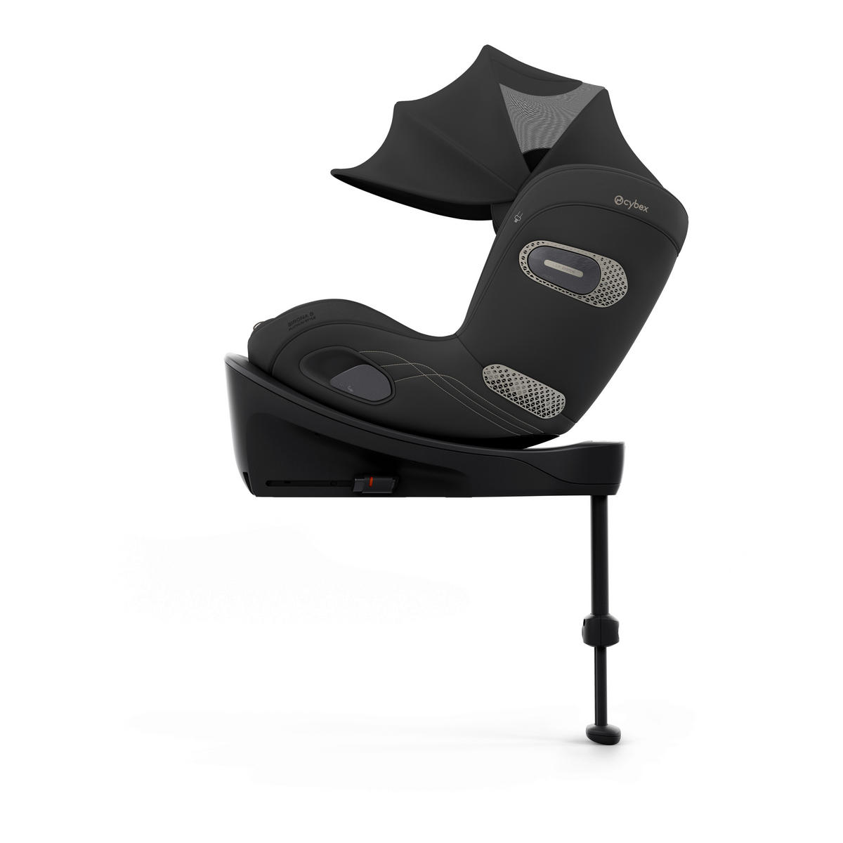 REBOARDER-KINDERSITZ Sirona Si Style Sepia Black   - Schwarz, Basics, Kunststoff/Textil (61/45,5/49,5cm) - cybex PLATINUM