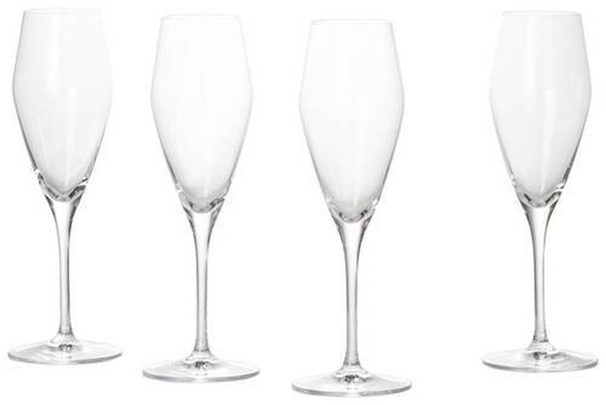 GLÄSERSET Vinova  4-teilig  - Transparent, Design, Glas (16,8/16,8/24,9cm) - Nachtmann