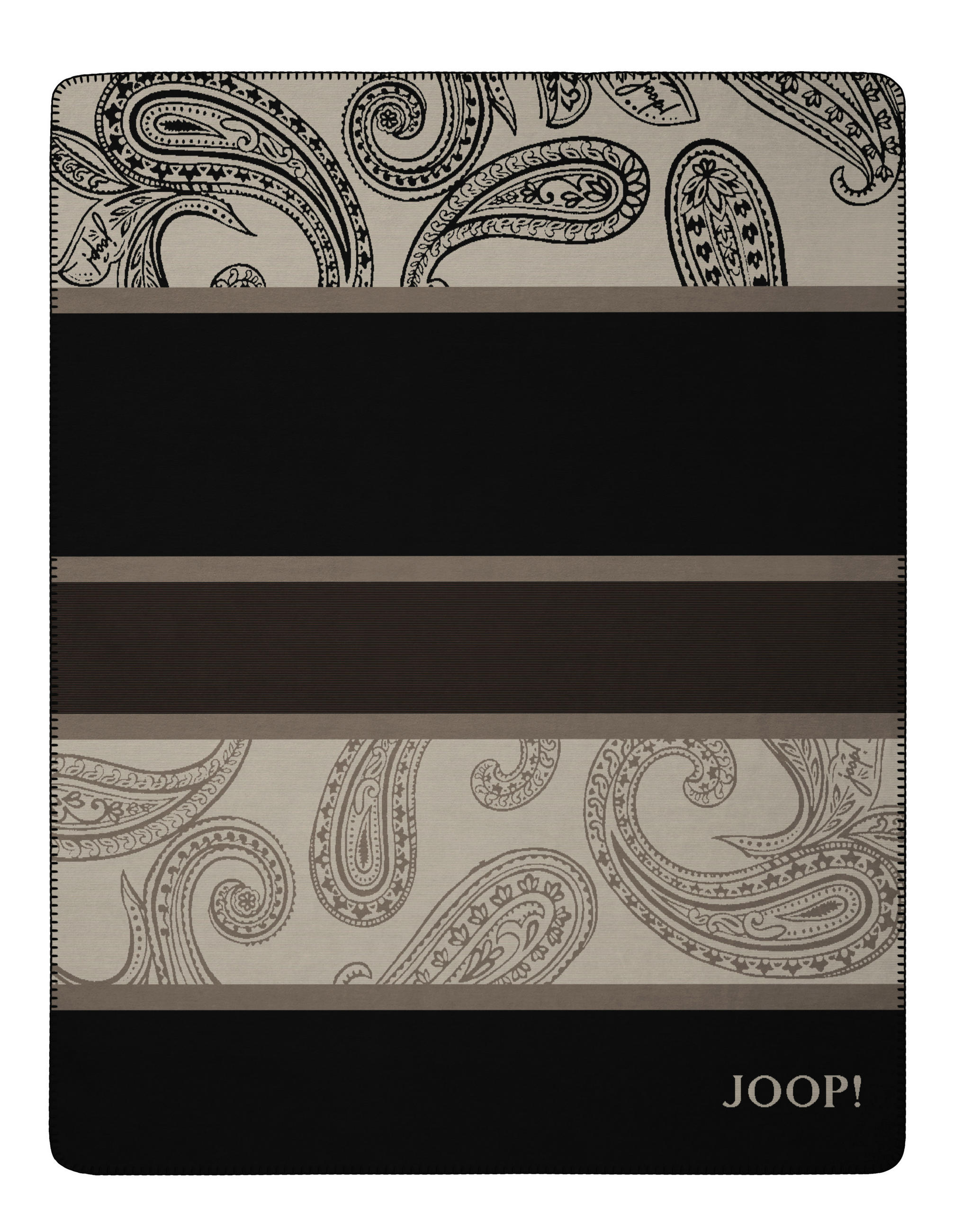 WOHNDECKE JOOP! HW 2025/26 150/200 cm  - Hellbraun/Ecru, Design, Textil (150/200cm) - Joop!
