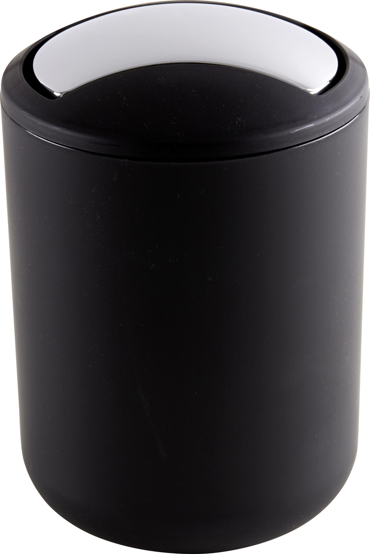 KOŠ NA KOSMETICKÉ POTŘEBY, 2 l - černá, Basics, plast (14/21cm)