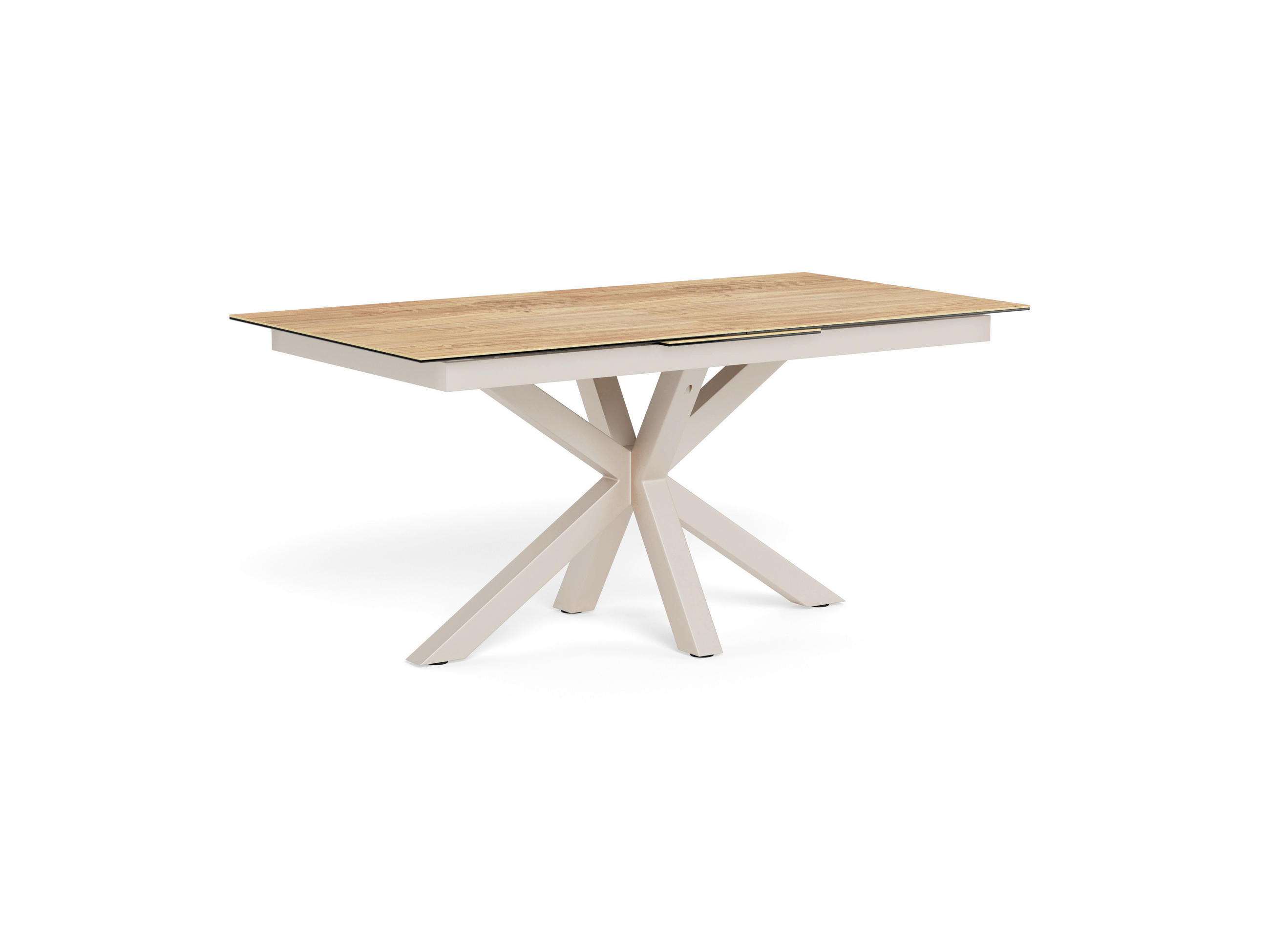 ESSTISCH in Metall, Glas, Keramik 210/90/76 cm  - Eichefarben/Grau, MODERN, Glas/Keramik (210/90/76cm) - MID.YOU