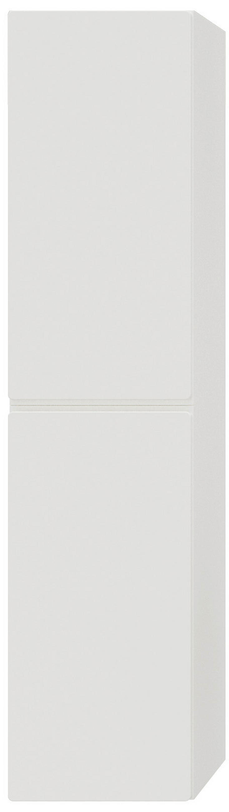 HOCHSCHRANK 35/150/33 cm  - Weiß, MODERN, Glas/Holzwerkstoff (35/150/33cm) - Welnova