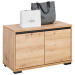 GARDEROBENBANK  in 80/50/38 cm  - Anthrazit/Eiche Artisan, MODERN, Holzwerkstoff/Kunststoff (80/50/38cm) - Xora