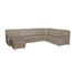 WOHNLANDSCHAFT Grau Echtleder - Alufarben/Grau, KONVENTIONELL, Leder/Metall (239/329/165cm) - Beldomo Premium WOHNLANDSCHAFT Grau Echtleder - Alufarben/Grau, KONVENTIONELL, Leder/Metall (239/329/165cm) - Beldomo Premium