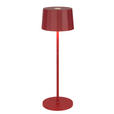 LED-TISCHLEUCHTE 11/35 cm   - Rot, Basics, Kunststoff/Metall (11/35cm) - Dieter Knoll