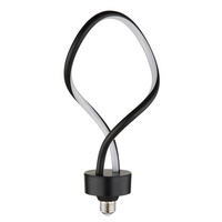 LED-LEUCHTMITTEL E27 6 W 810 lm  - Opal/Schwarz, Basics, Kunststoff/Metall (15,2/32,7cm) - Globo
