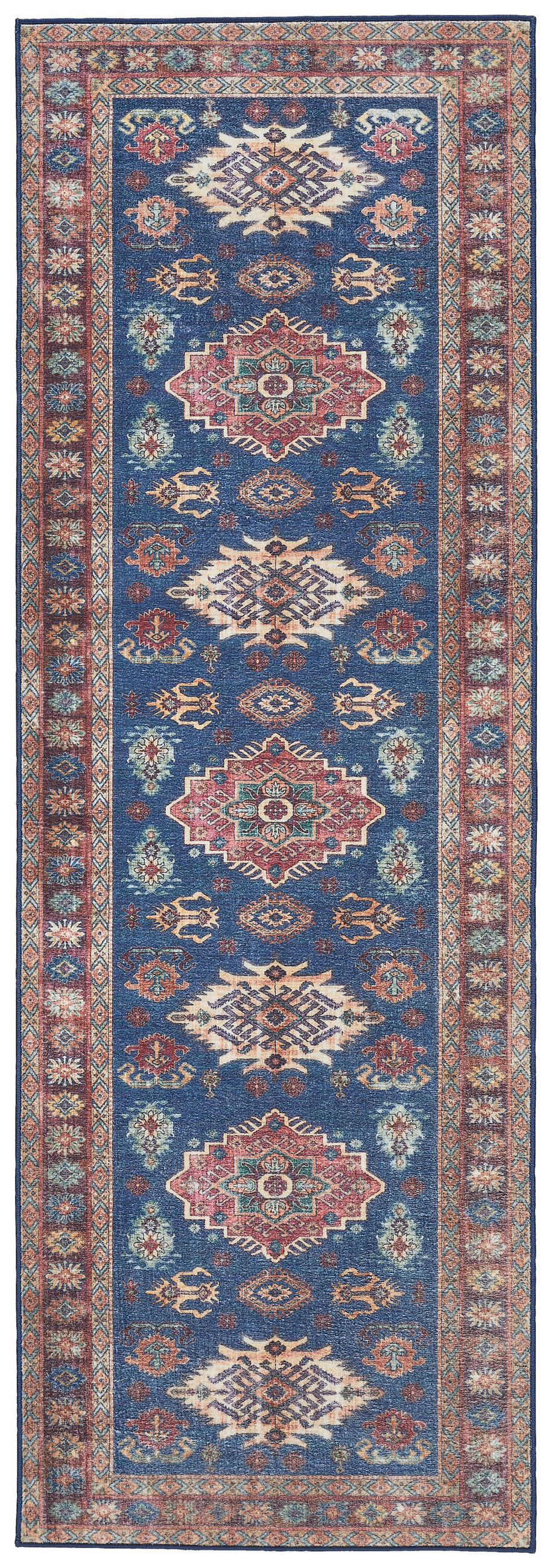 Novel BĚHOUN, 60/180 cm, modrá, červená