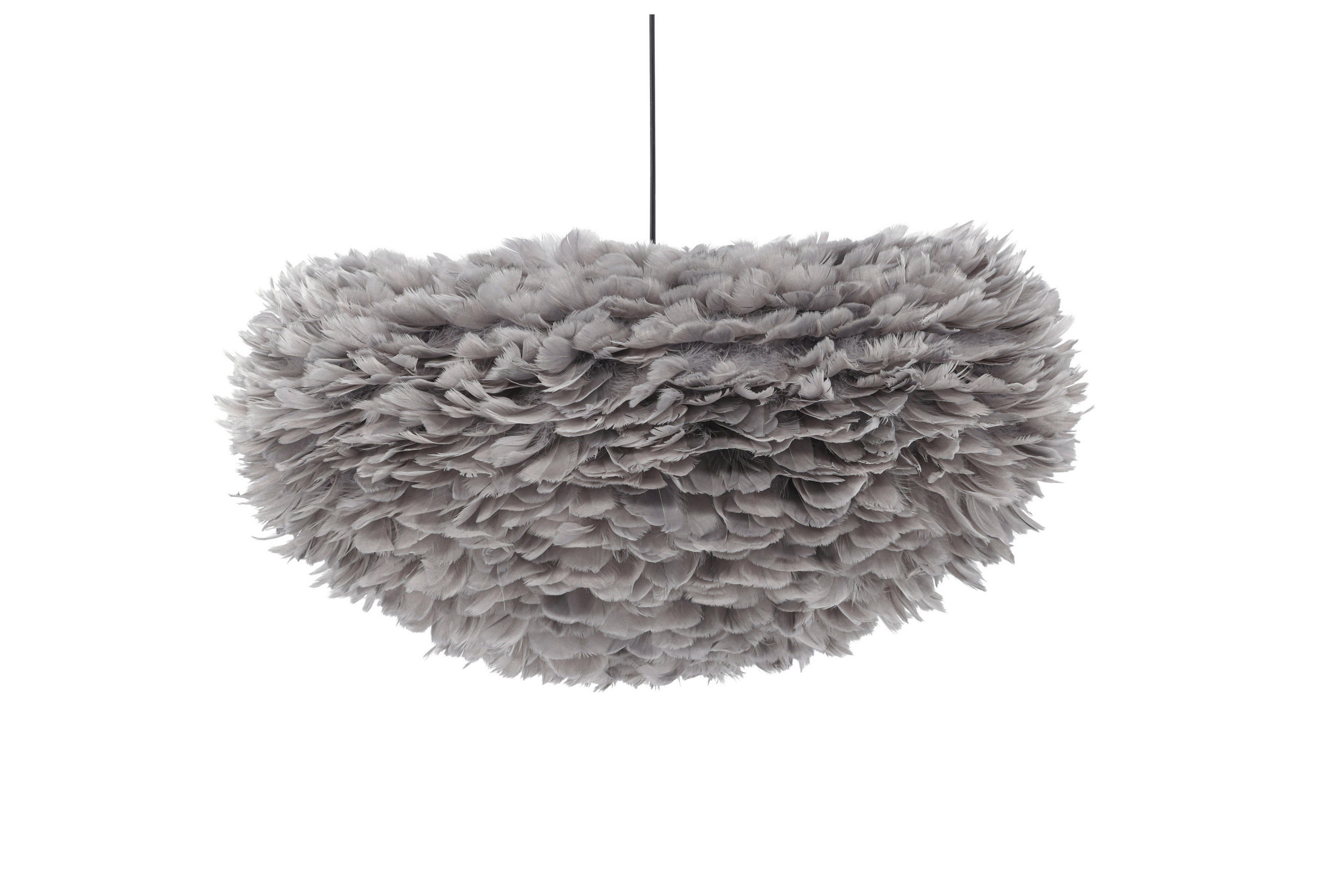 HÄNGLAMPA 75/36/75 cm  - grå, Basics, plast (75/36/75cm) - P & B