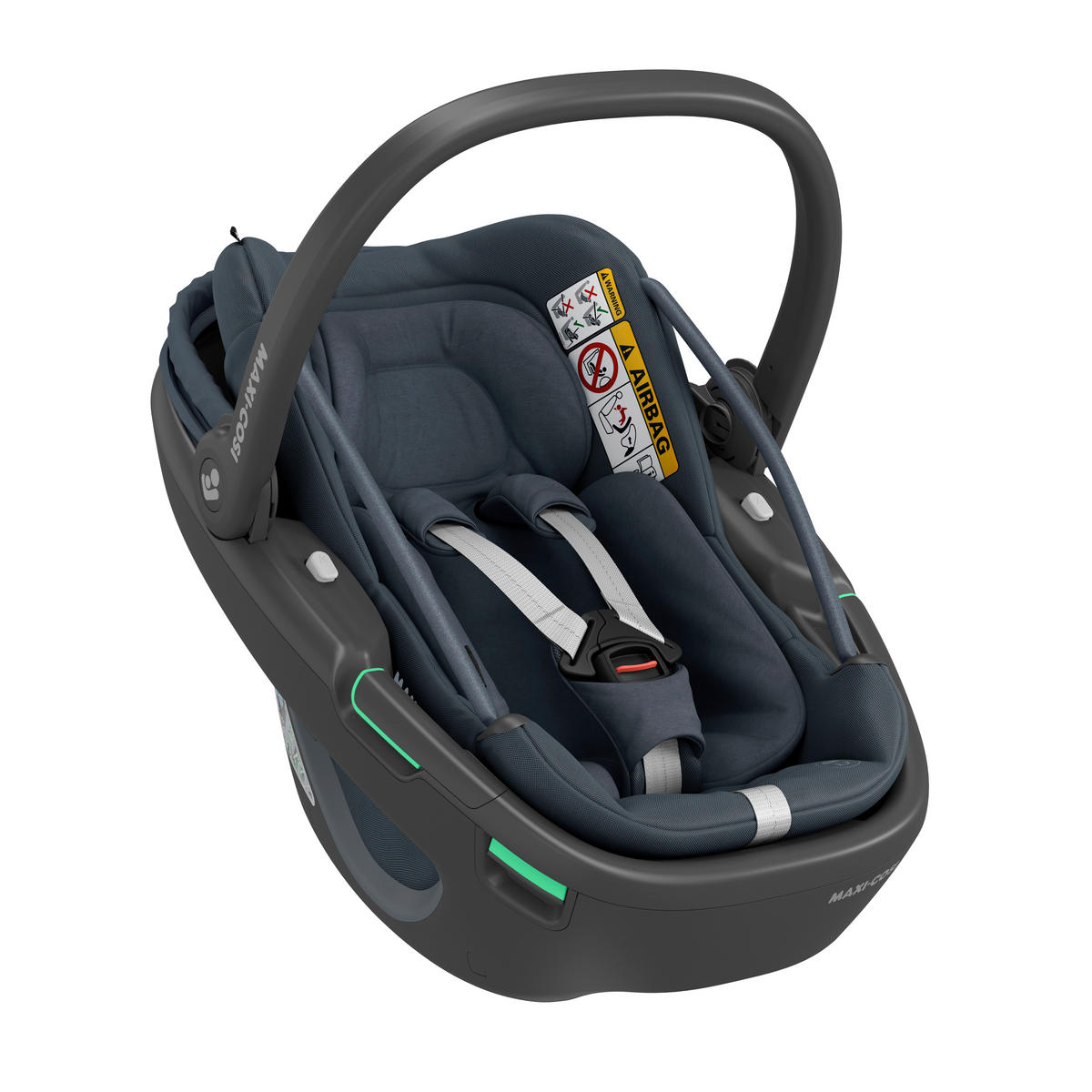 KINDERAUTOSITZ Coral 360  - Graphitfarben, Basics, Kunststoff/Textil (44/58/68cm) - Maxi-Cosi