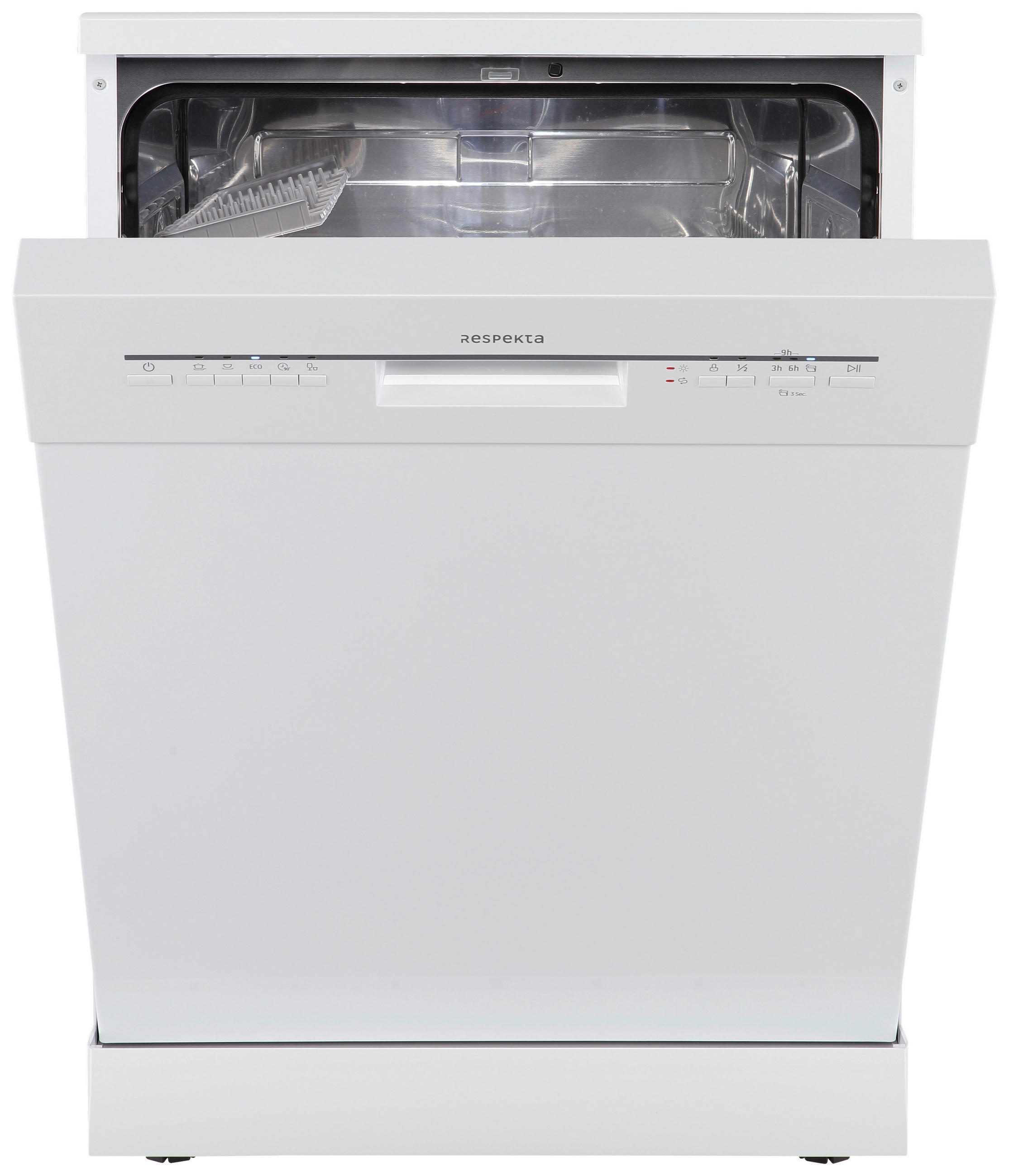 GESCHIRRSPÜLER GSPS60W-12  - Weiß, Basics, Kunststoff/Metall (59,8/84,5/60cm) - Respekta