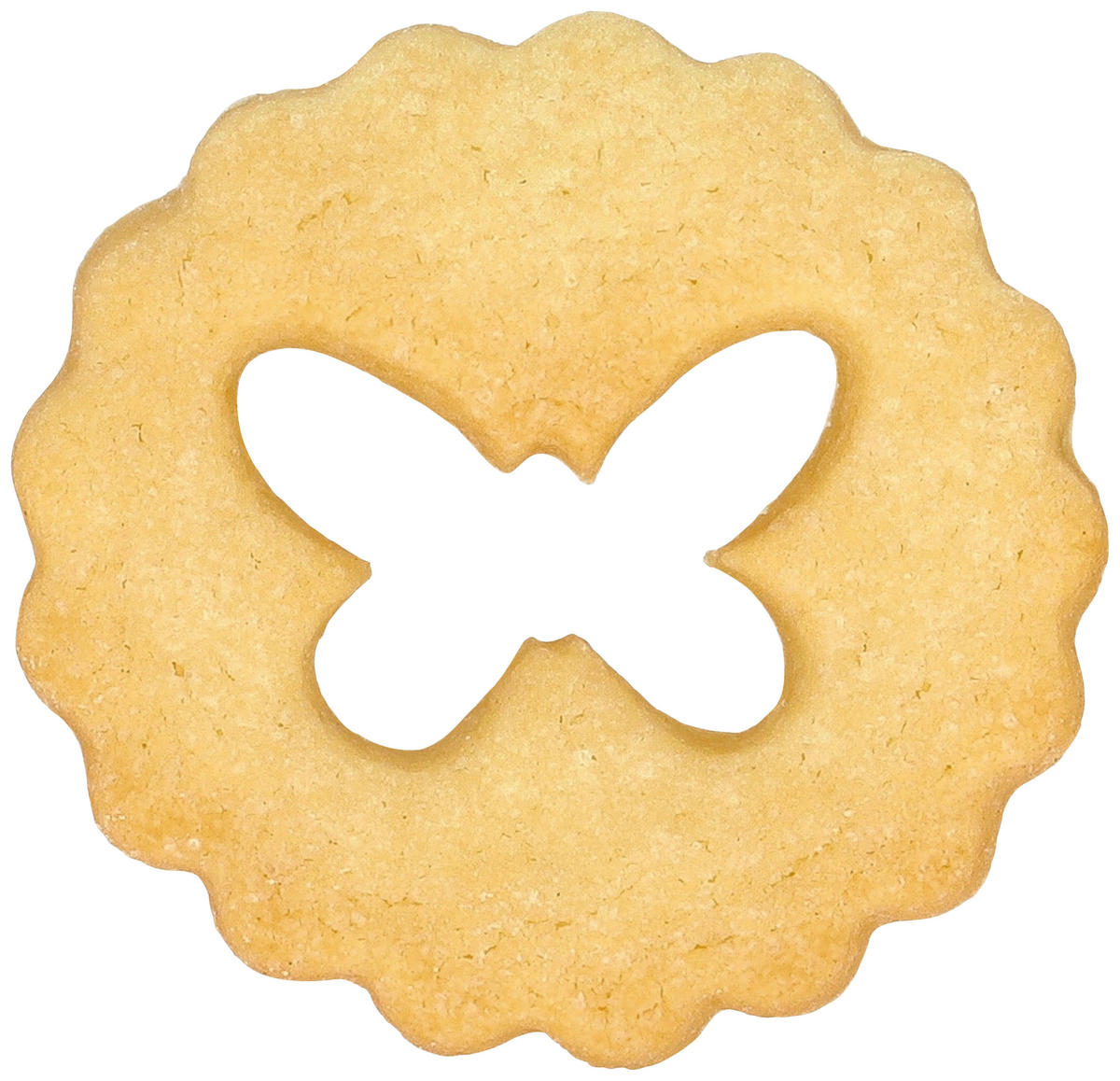 KEKSAUSSTECHFORM - Silberfarben, Basics, Metall (5,0/5,0/3,5cm) - Birkmann