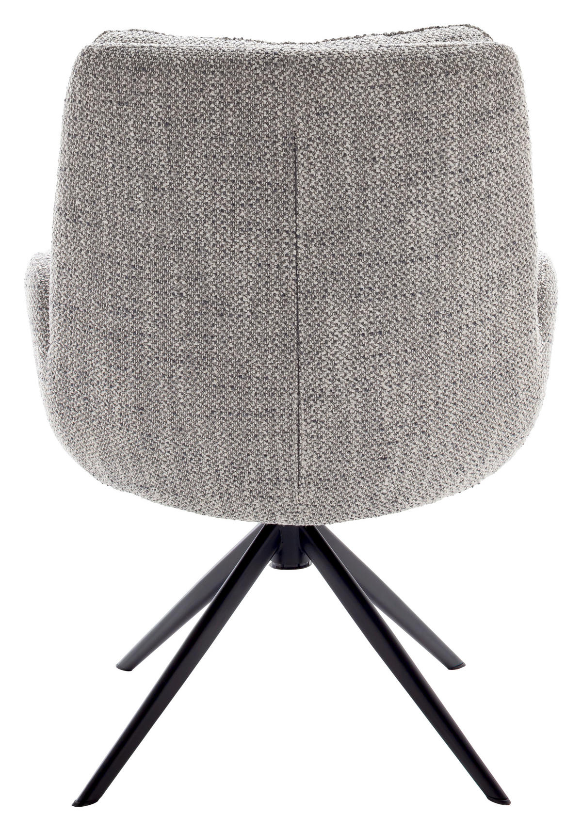 ARMLEHNSTUHL  in Stahl Webstoff  - Schwarz, Design, Textil/Metall (72/95/77cm) - Novel