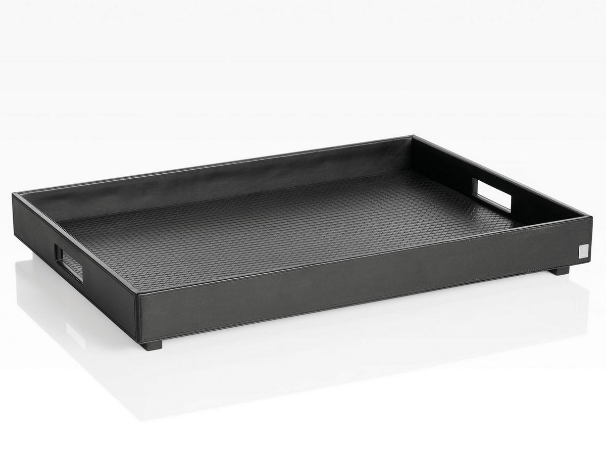 TABLETT   47/66/6 cm   - Schwarz, Design, Kunststoff (47/66/6cm) - Joop!