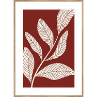 KONSTTRYCK 51,2/71,2 cm  - multicolor/ekfärgad, Design, trämaterial/textil (51,2/71,2cm) - Monee