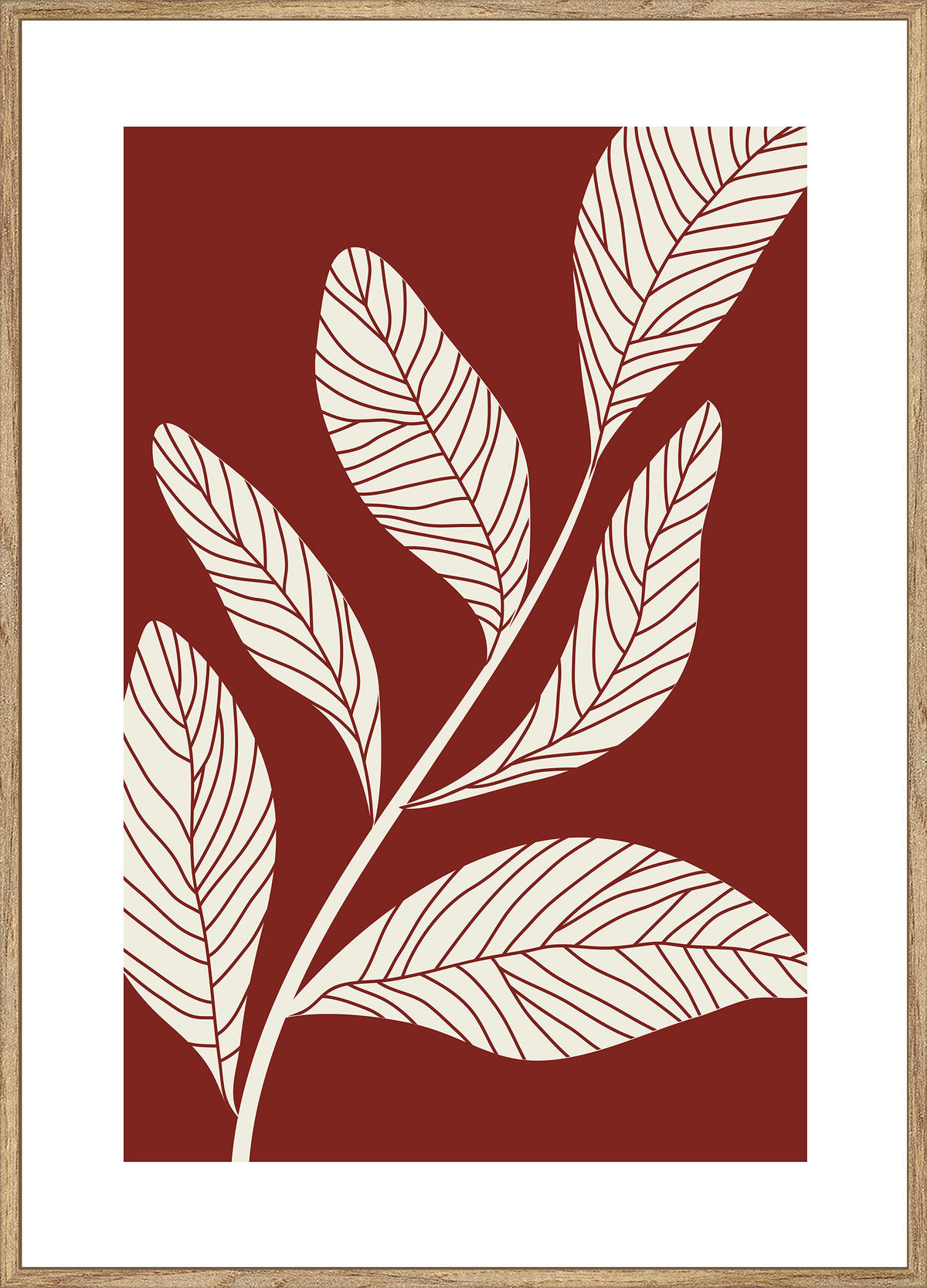 KONSTTRYCK 51,2/71,2 cm  - multicolor/ekfärgad, Design, trämaterial/textil (51,2/71,2cm) - Monee