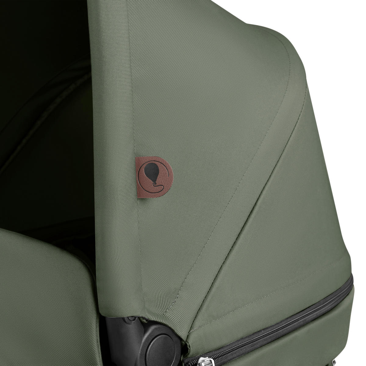 KOMBIKINDERWAGEN  Salsa 4 Air inkl. Winterfußsack  Olive  - Silberfarben/Olivgrün, Basics, Textil (95/63/101cm) - ABC Design