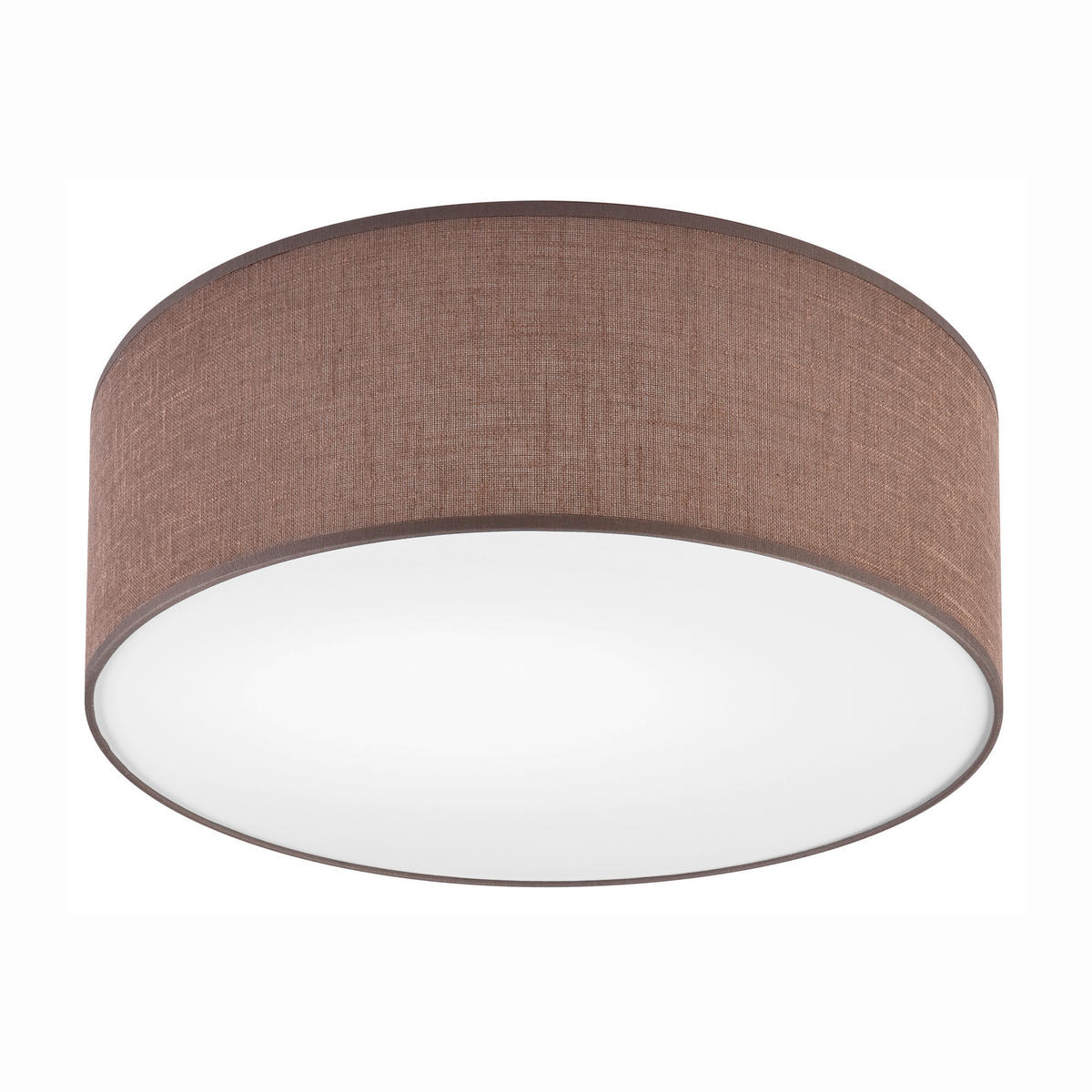 DECKENLEUCHTE  13/35 cm    - Cappuccino, Design, Textil (13/35cm)