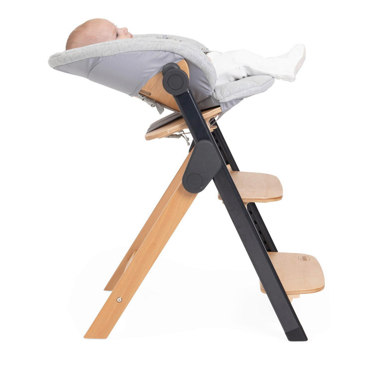 HOCHSTUHL Meraviglia  - Buchefarben/Schwarz, Basics, Holz/Kunststoff (44/63-83/55cm) - Chicco