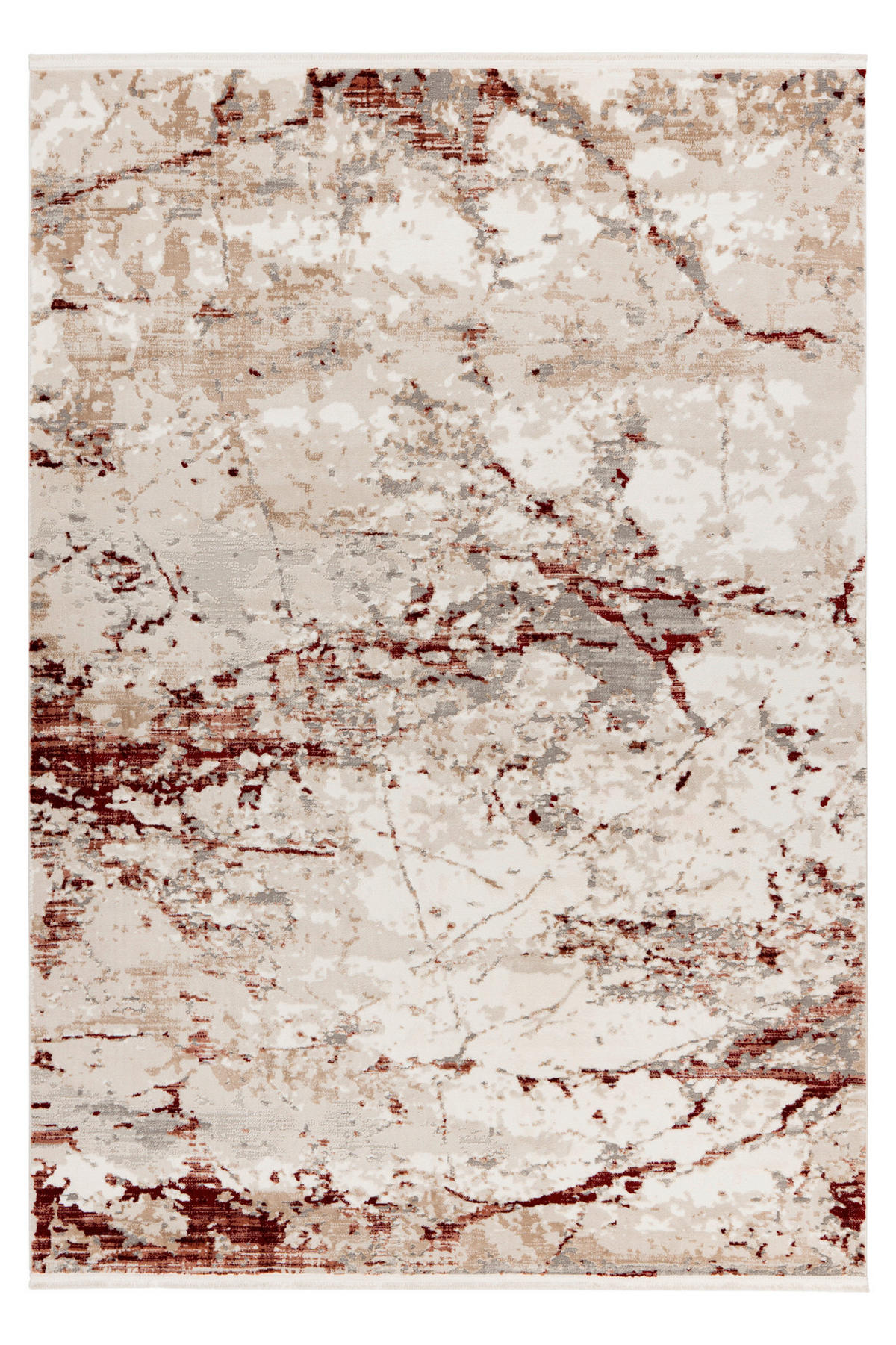 FLACHWEBETEPPICH 200/290 cm My Memphis Rot  - Rot, Basics, Textil (200/290cm) - Obsession