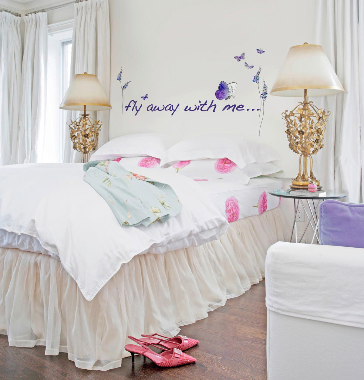 DEKOSTICKER 100/70 cm     - Lila, LIFESTYLE, Kunststoff (100/70cm) - Komar