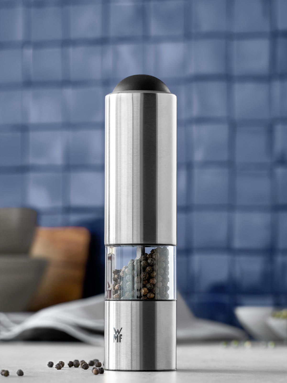 GEWÜRZMÜHLE 5/21 cm   - Klar/Edelstahlfarben, Basics, Glas/Keramik (5/21cm) - WMF