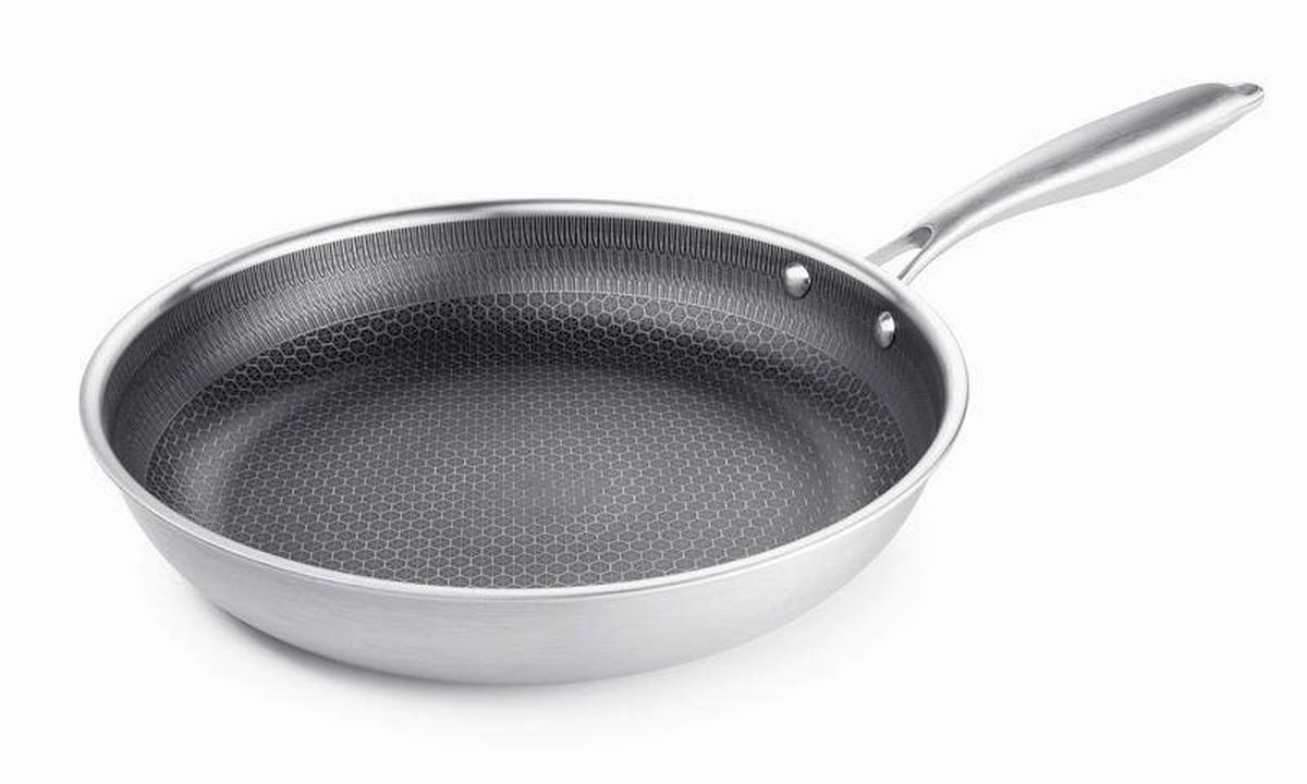 BRATPFANNE BRATmaxx 20 cm  - Silberfarben, Basics, Metall (20cm) - BRATMAXX