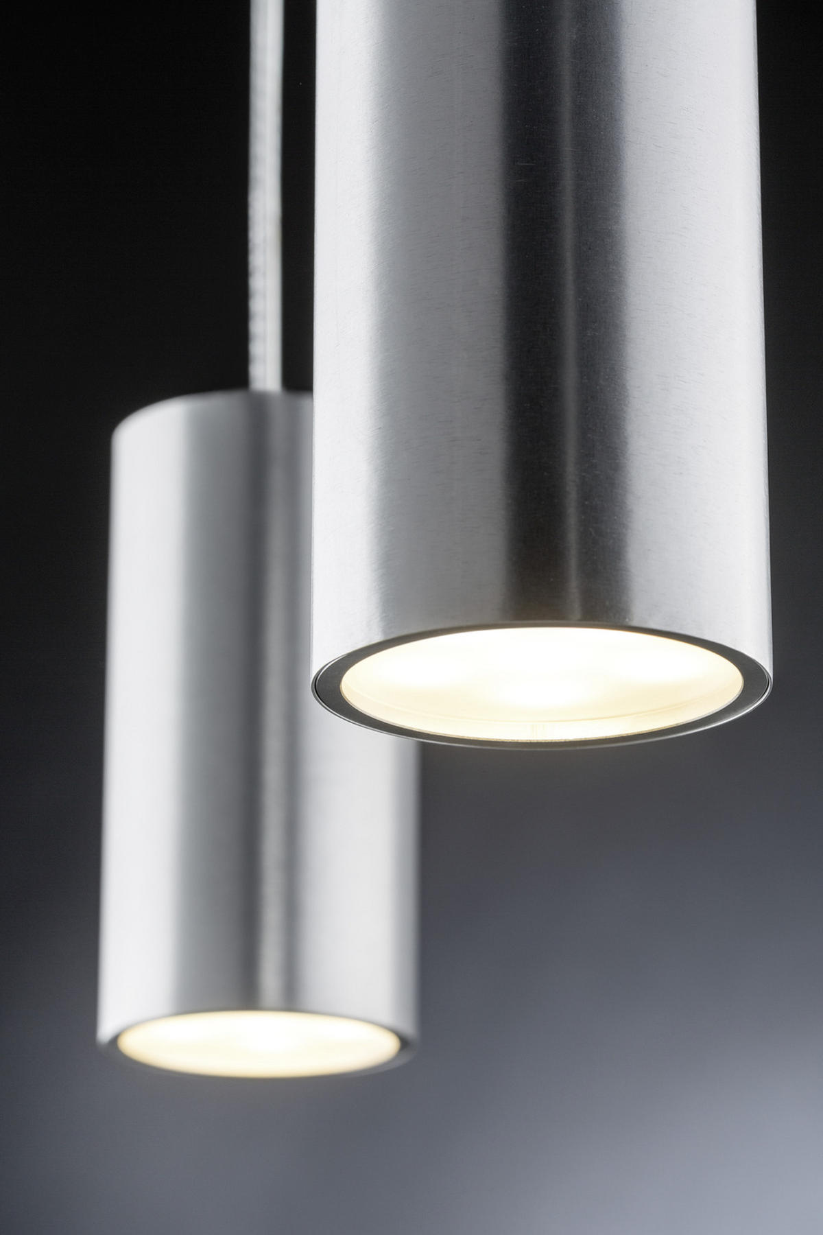 SCHIENENSYSTEM-HÄNGELEUCHTE URail 8,5/135 cm   - Chromfarben, Design, Metall (8,5/135cm) - Paulmann