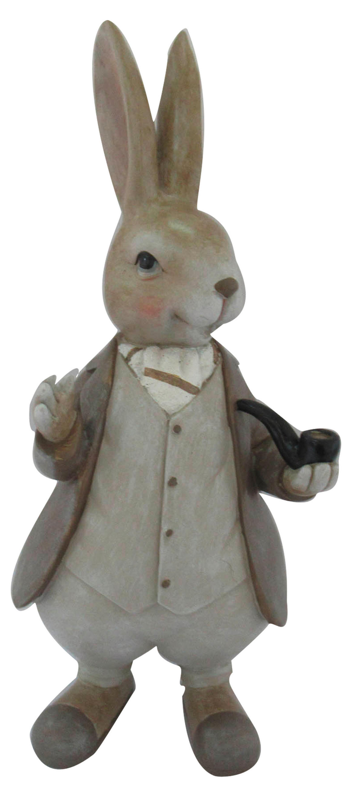 DEKOHASE   - Grau, LIFESTYLE, Kunststoff (13/33/13cm)